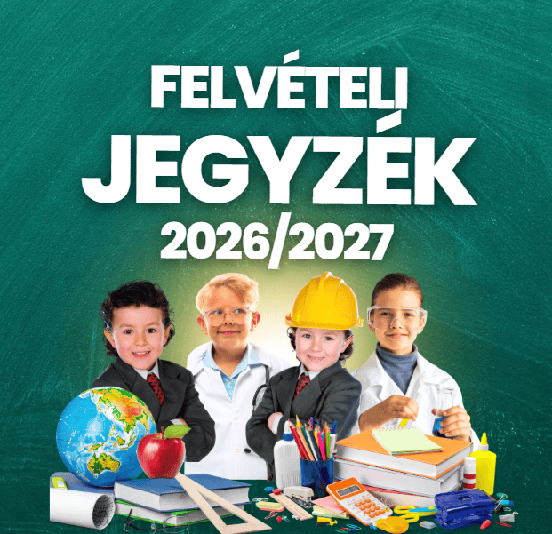 Felvételi jegyzék 2026/2027