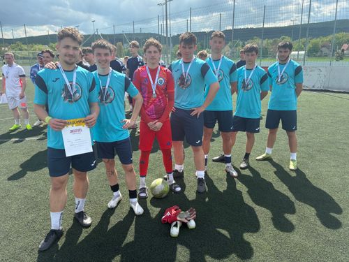 Vármegyei 2. helyezés labdarúgásban