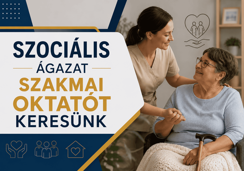Szociális ágazat szakmai oktatót keresünk